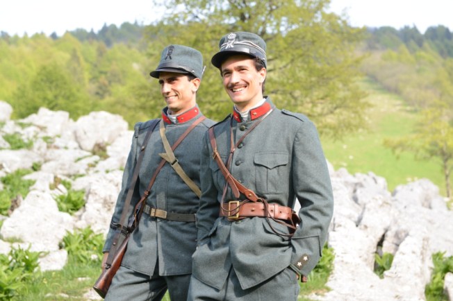 Nicola Zabaglia e Mario, interpretati da Alberto Lo Porto e da 